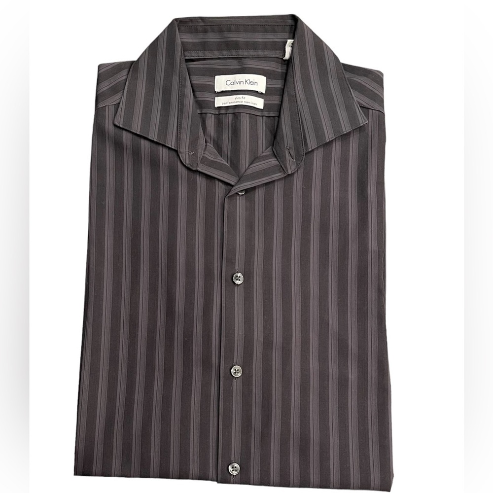 Calvin Klein Long sleeve dark shirt size 16 - 34/35